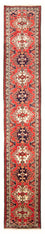 Løber Persisk tæppe - Nomadisk - 395 x 80 cm - rød