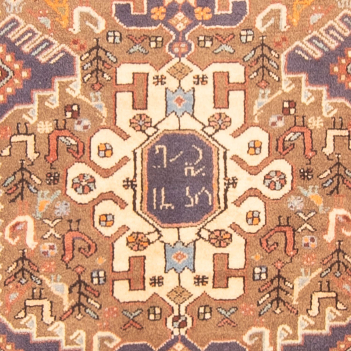 Løber Persisk tæppe - Nomadisk - 395 x 92 cm - flerfarvet