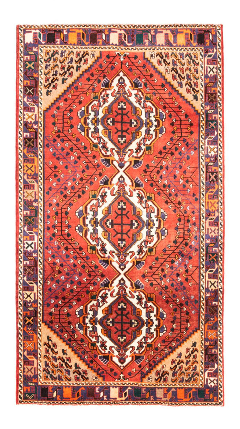 Persisk tæppe - Nomadisk - 300 x 160 cm - rød