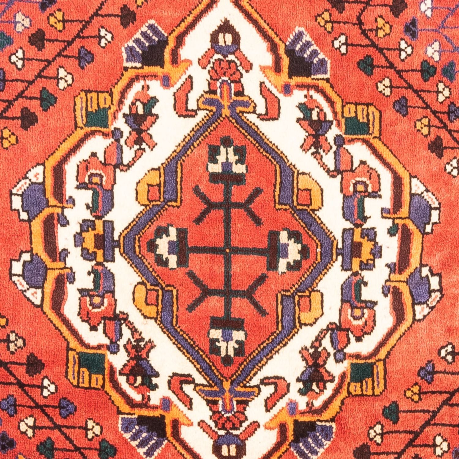Persisk tæppe - Nomadisk - 300 x 160 cm - rød