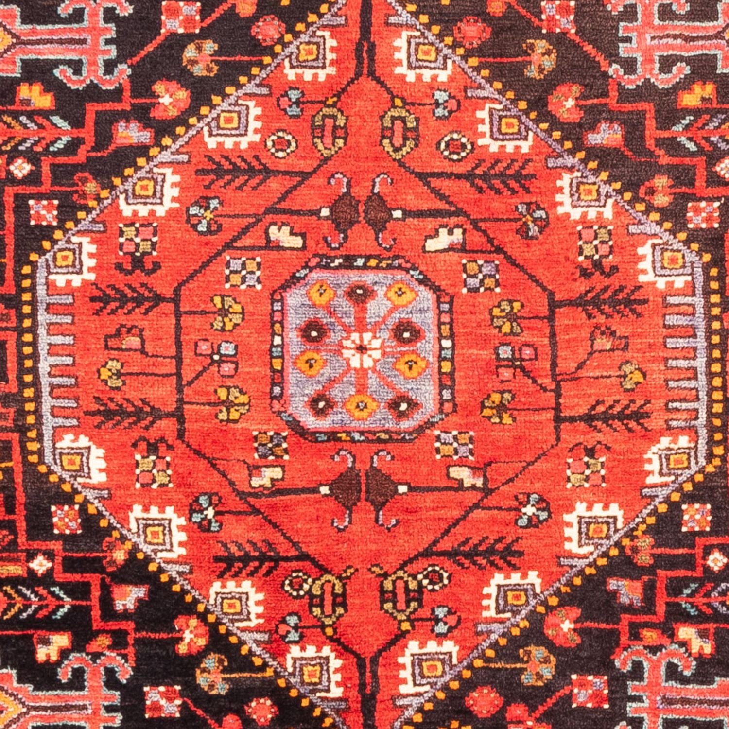 Persisk tæppe - Nomadisk - 273 x 154 cm - mørkeblå