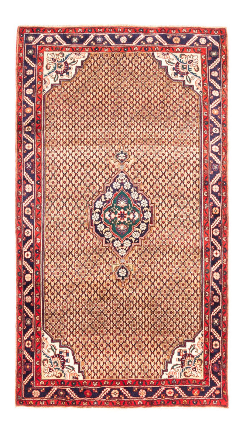 Persisk tæppe - Nomadisk - 277 x 153 cm - mørkeblå