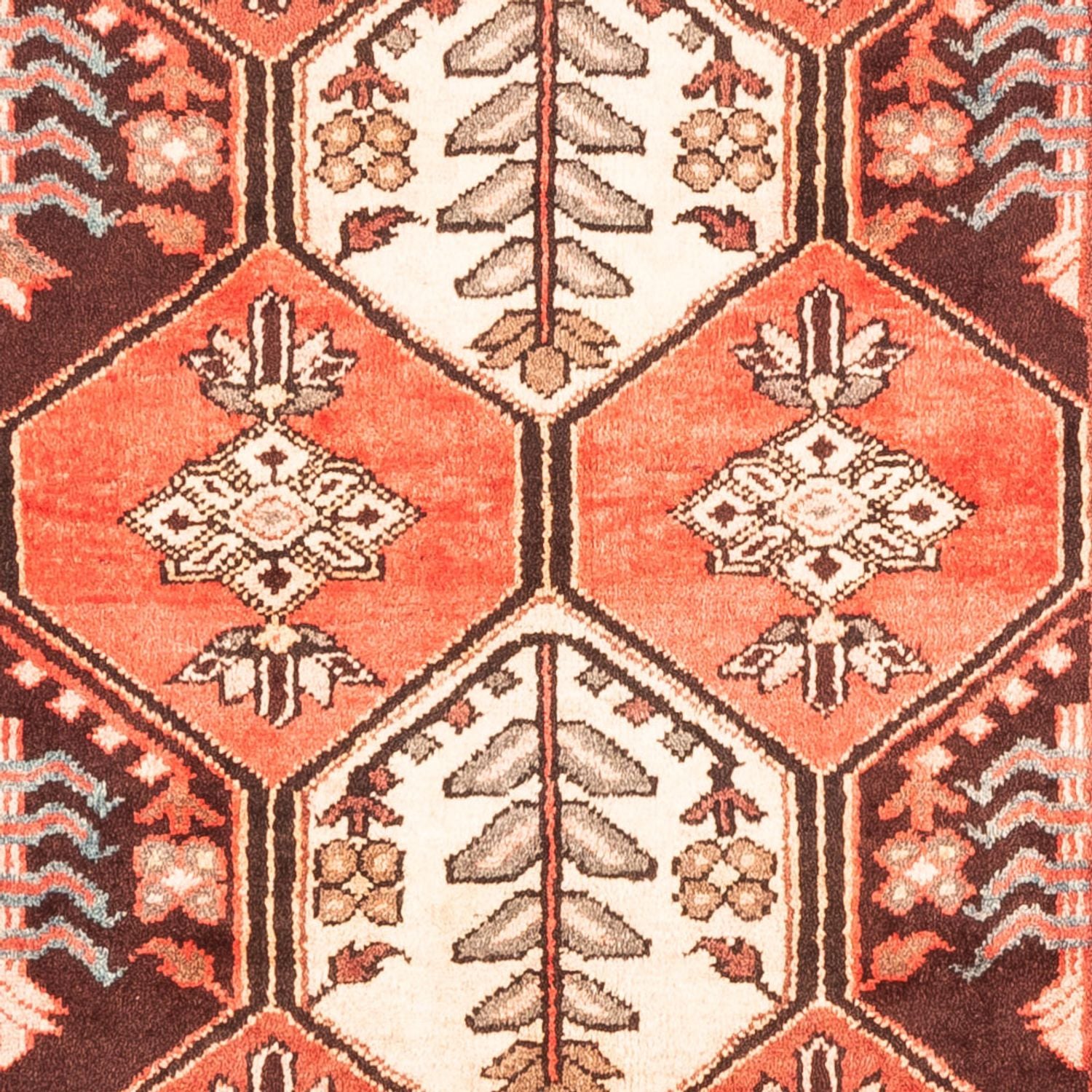 Persisk tæppe - Nomadisk - 300 x 166 cm - rød