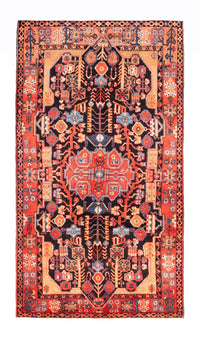 Persisk tæppe - Nomadisk - 275 x 153 cm - mørkeblå