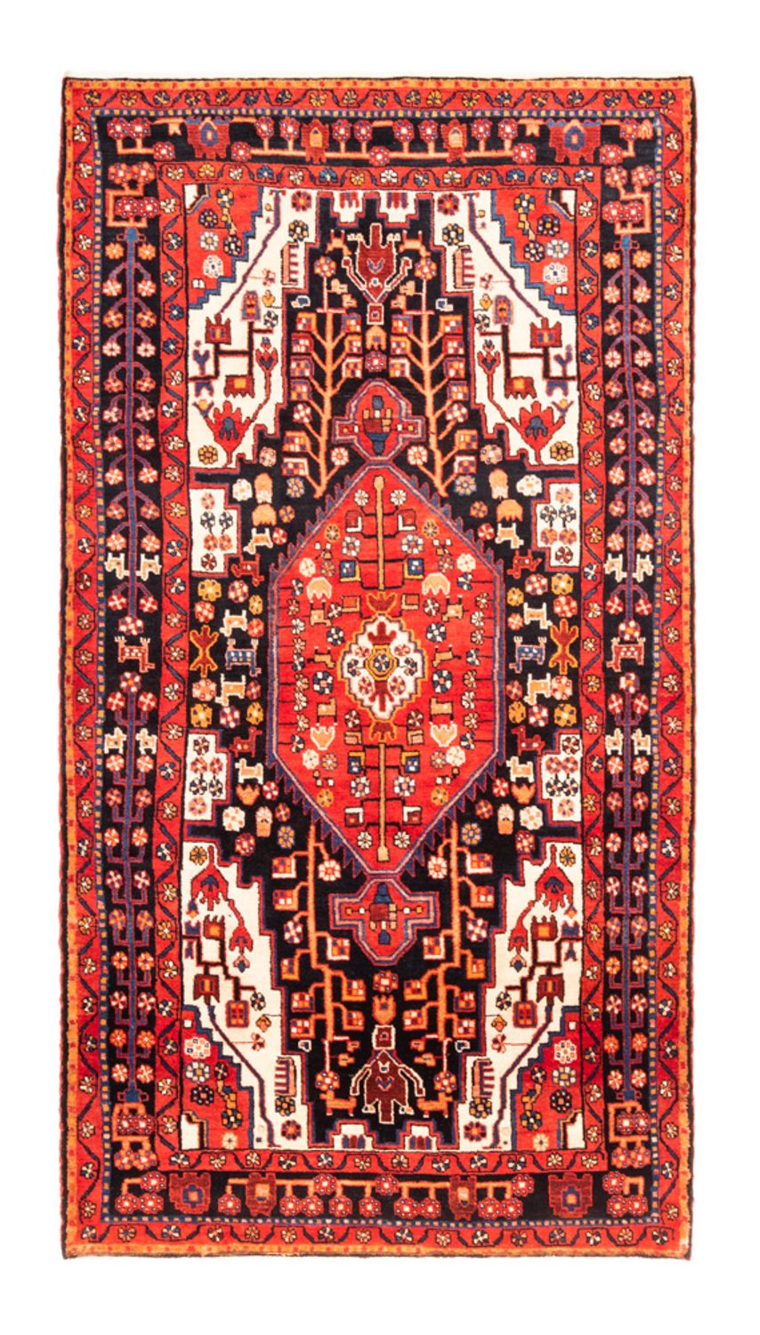 Persisk tæppe - Nomadisk - 285 x 155 cm - mørkeblå