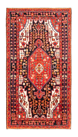 Persisk tæppe - Nomadisk - 285 x 155 cm - mørkeblå