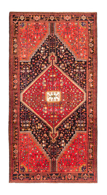 Persisk tæppe - Nomadisk - 295 x 150 cm - mørkeblå