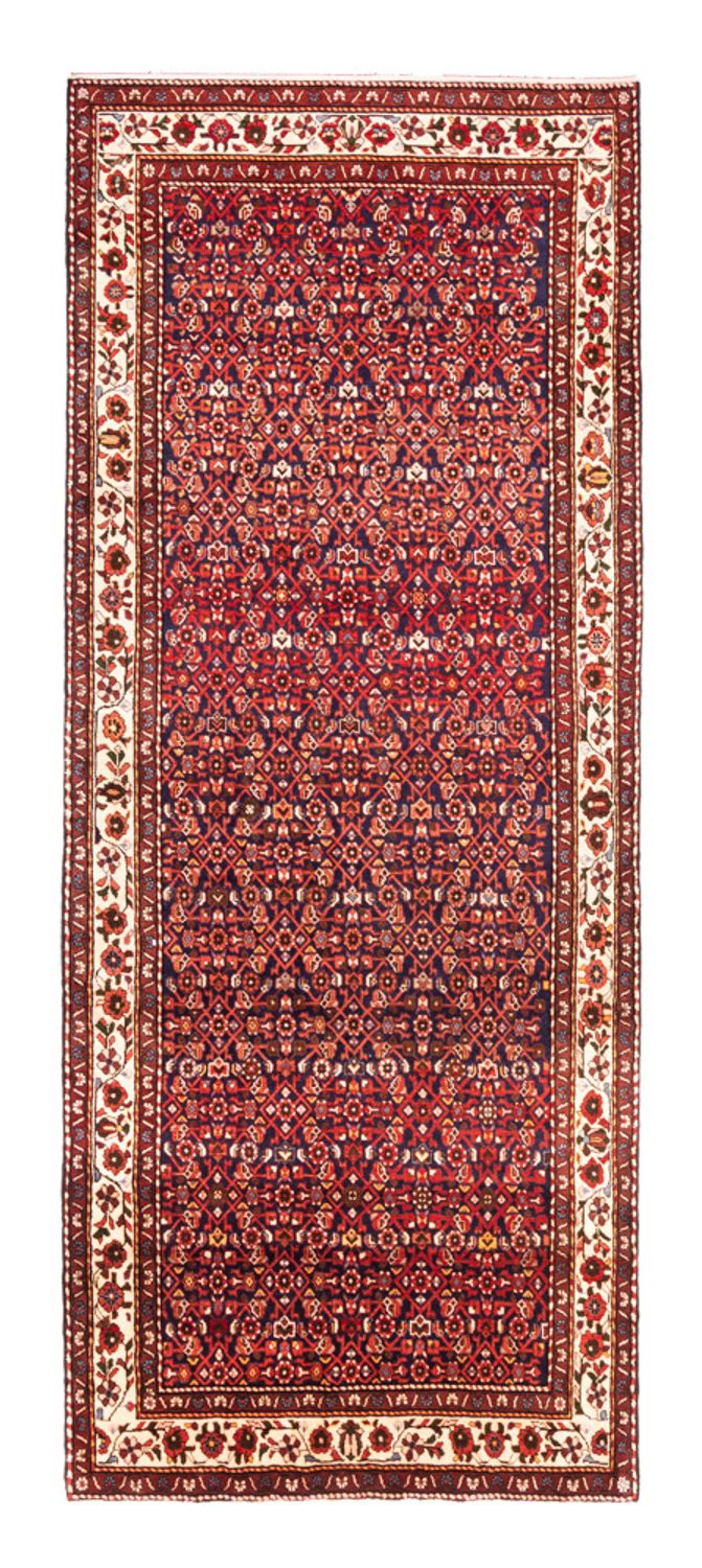 Løber Persisk tæppe - Nomadisk - 375 x 150 cm - rød