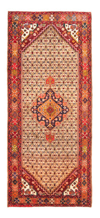 Løber Persisk tæppe - Nomadisk - 307 x 135 cm - mørkeblå