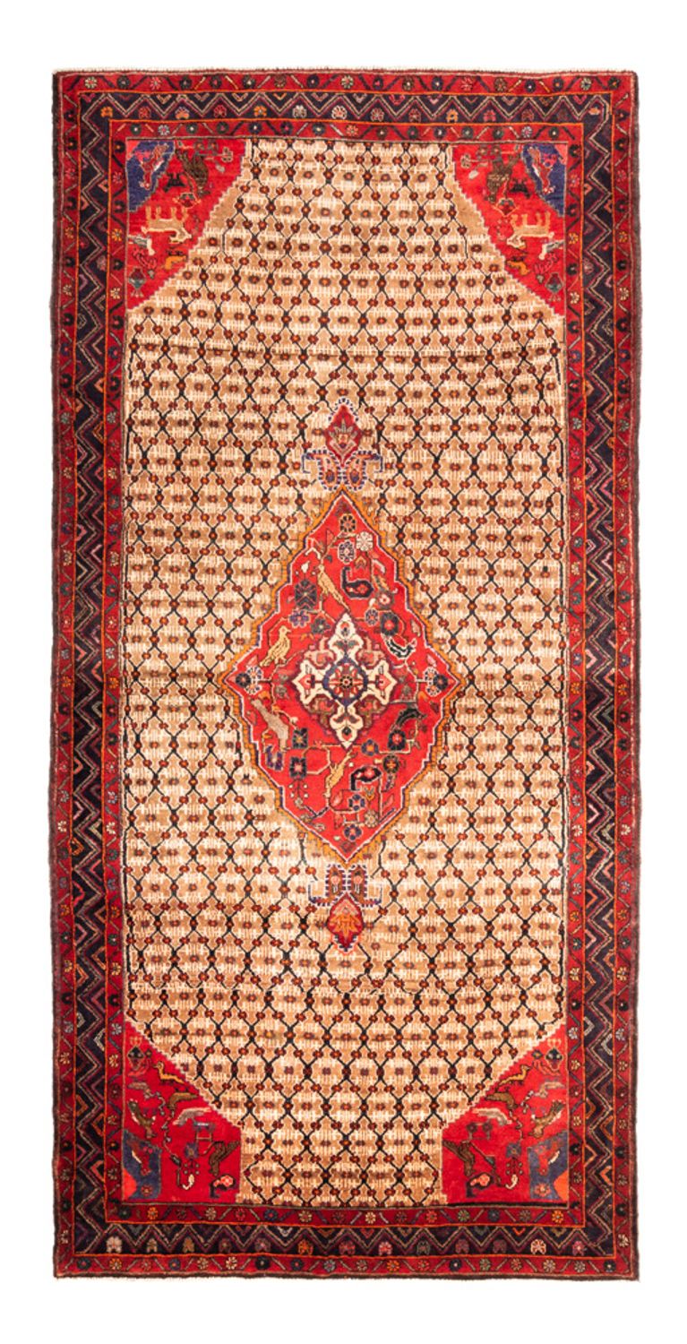 Persisk tæppe - Nomadisk - 323 x 160 cm - rød