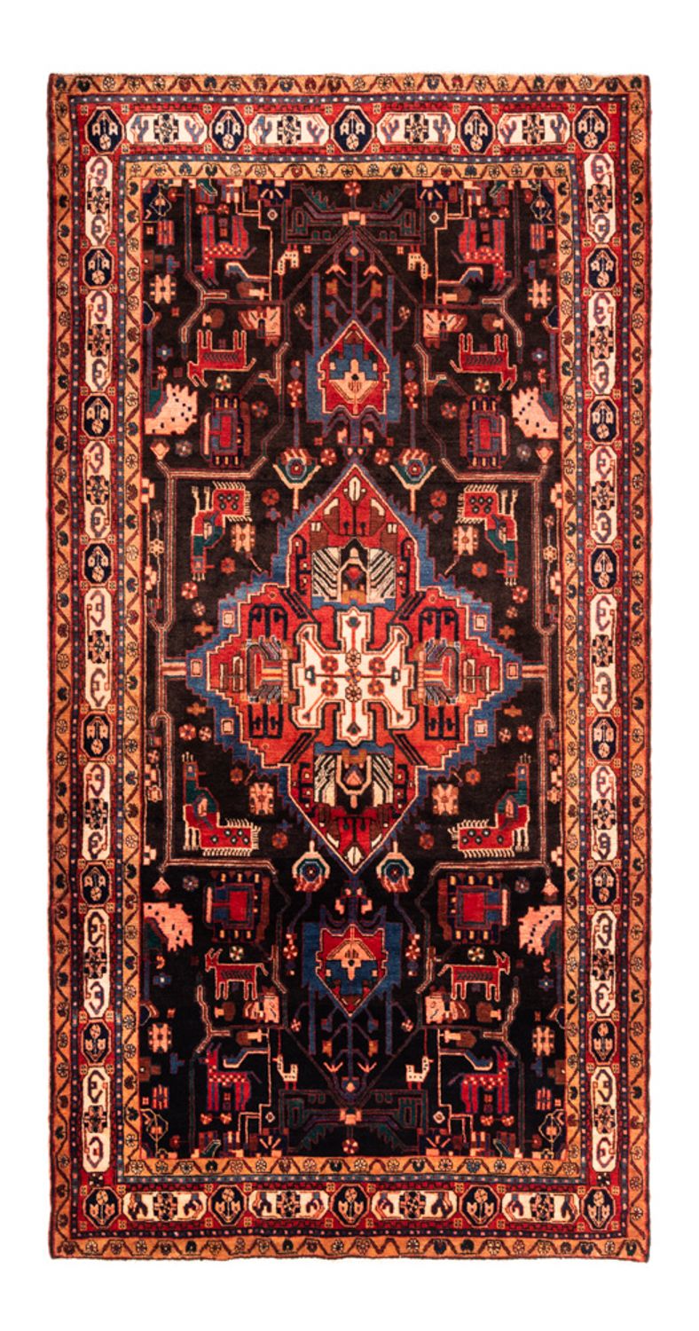Persisk tæppe - Nomadisk - 330 x 165 cm - rød