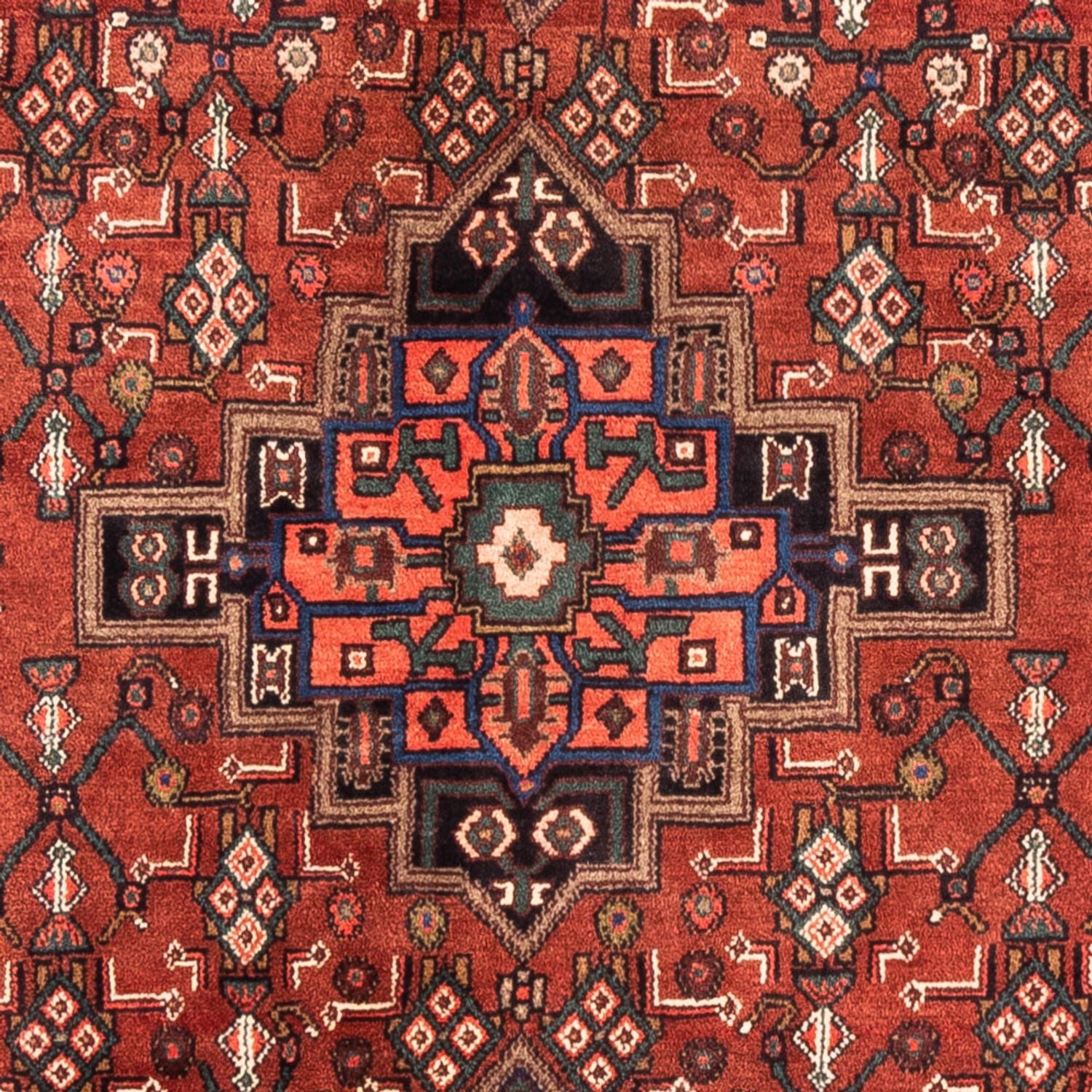 Persisk tæppe - Nomadisk - 270 x 160 cm - rød