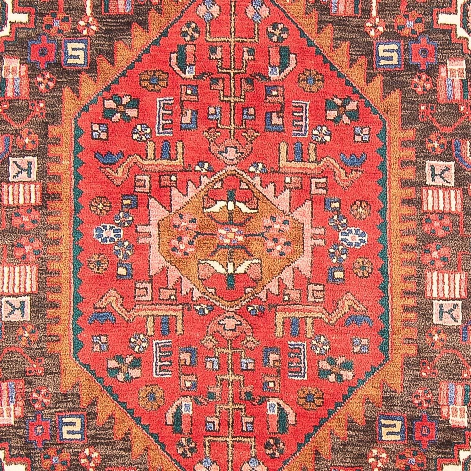 Persisk tæppe - Nomadisk - 280 x 150 cm - mørkeblå
