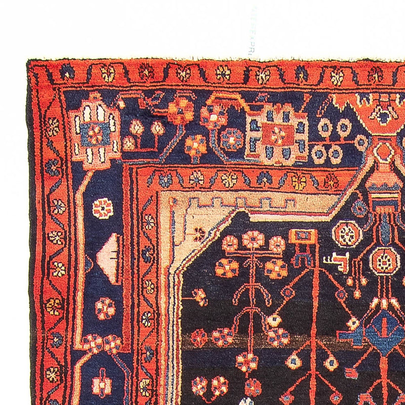 Persisk tæppe - Nomadisk - 295 x 154 cm - mørkeblå