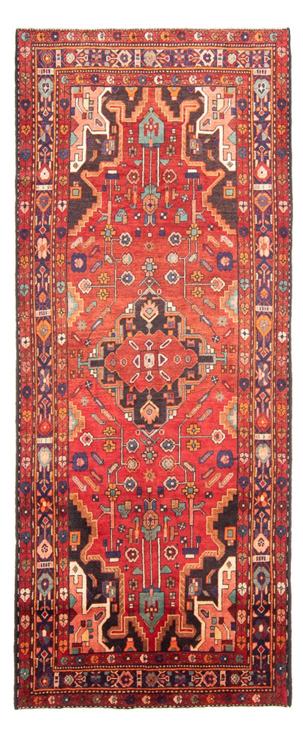 Løber Persisk tæppe - Nomadisk - 350 x 150 cm - rød