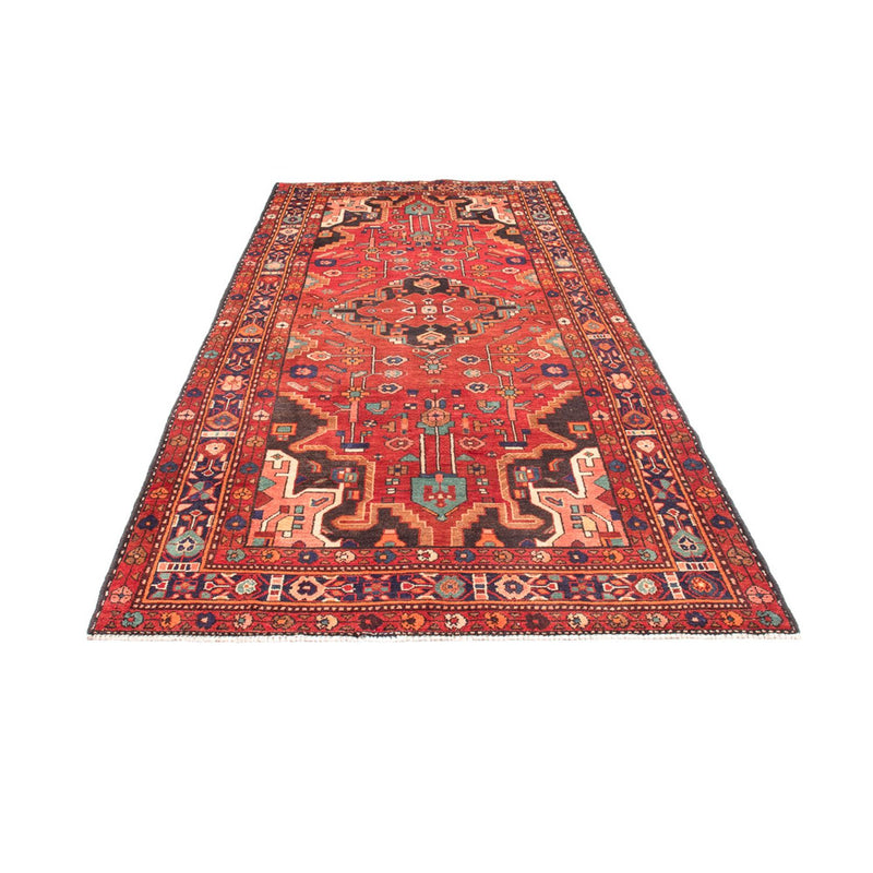 Løber Persisk tæppe - Nomadisk - 350 x 150 cm - rød