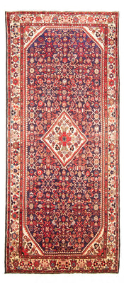 Persisk tæppe - Nomadisk - 330 x 153 cm - mørkeblå