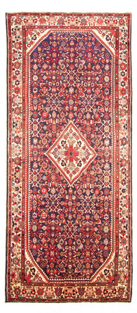 Persisk tæppe - Nomadisk - 330 x 153 cm - mørkeblå