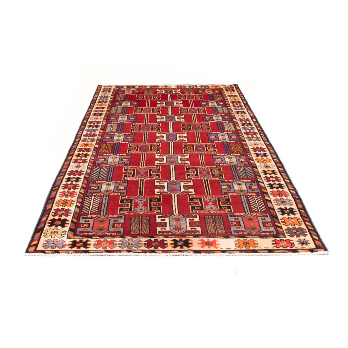 Løber Persisk tæppe - Nomadisk - 277 x 145 cm - rød