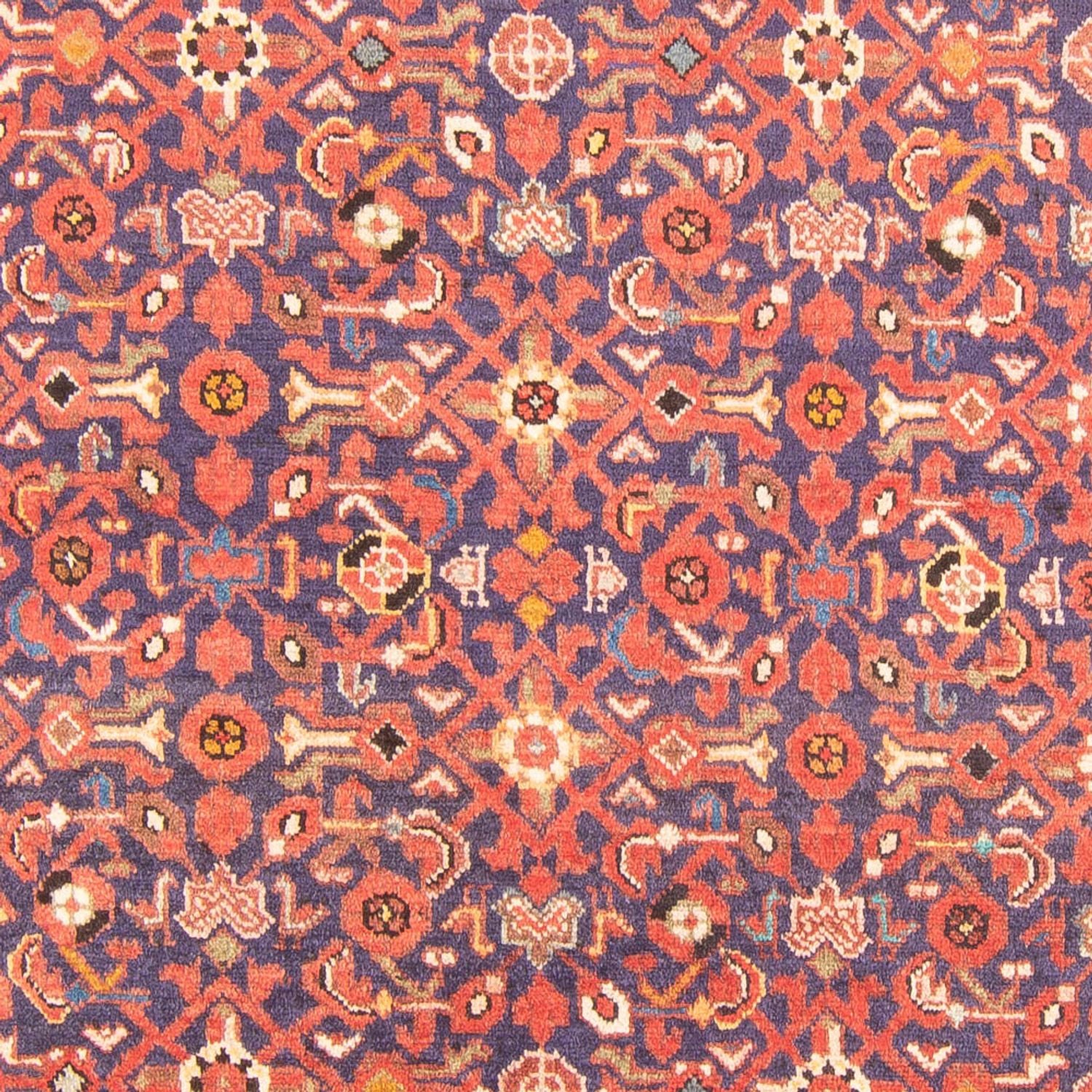 Persisk tæppe - Nomadisk - 306 x 153 cm - mørkeblå