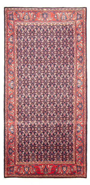 Persisk tæppe - Mir - 306 x 160 cm - mørkeblå