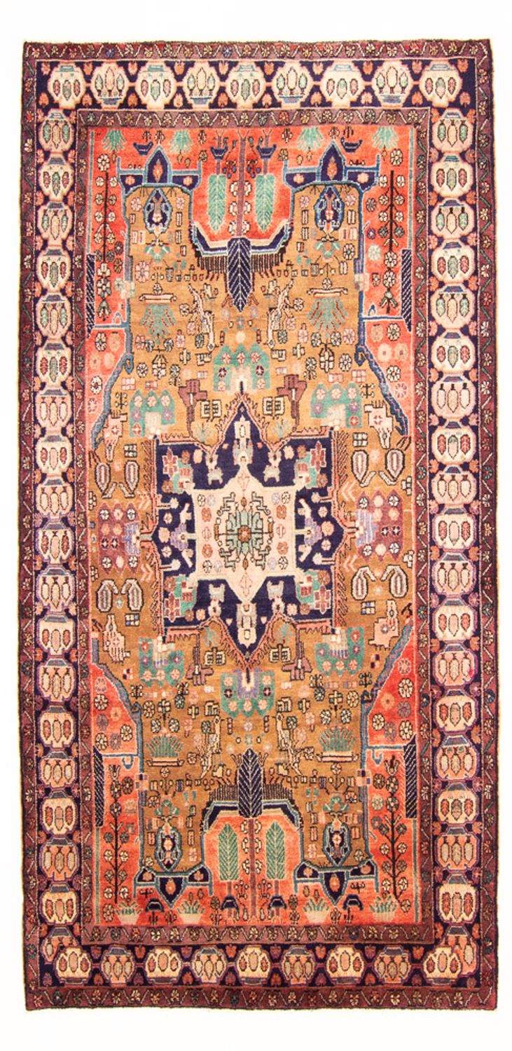 Persisk tæppe - Nomadisk - 295 x 160 cm - flerfarvet