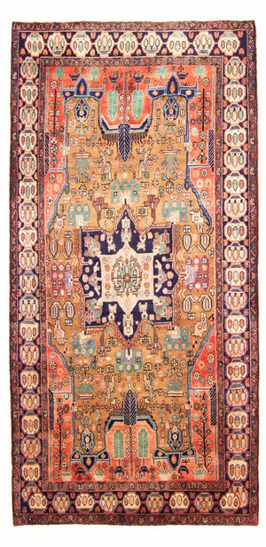 Persisk tæppe - Nomadisk - 295 x 160 cm - flerfarvet
