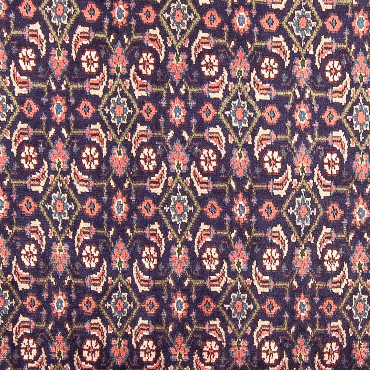 Løber Persisk tæppe - Nomadisk - 300 x 140 cm - mørkeblå