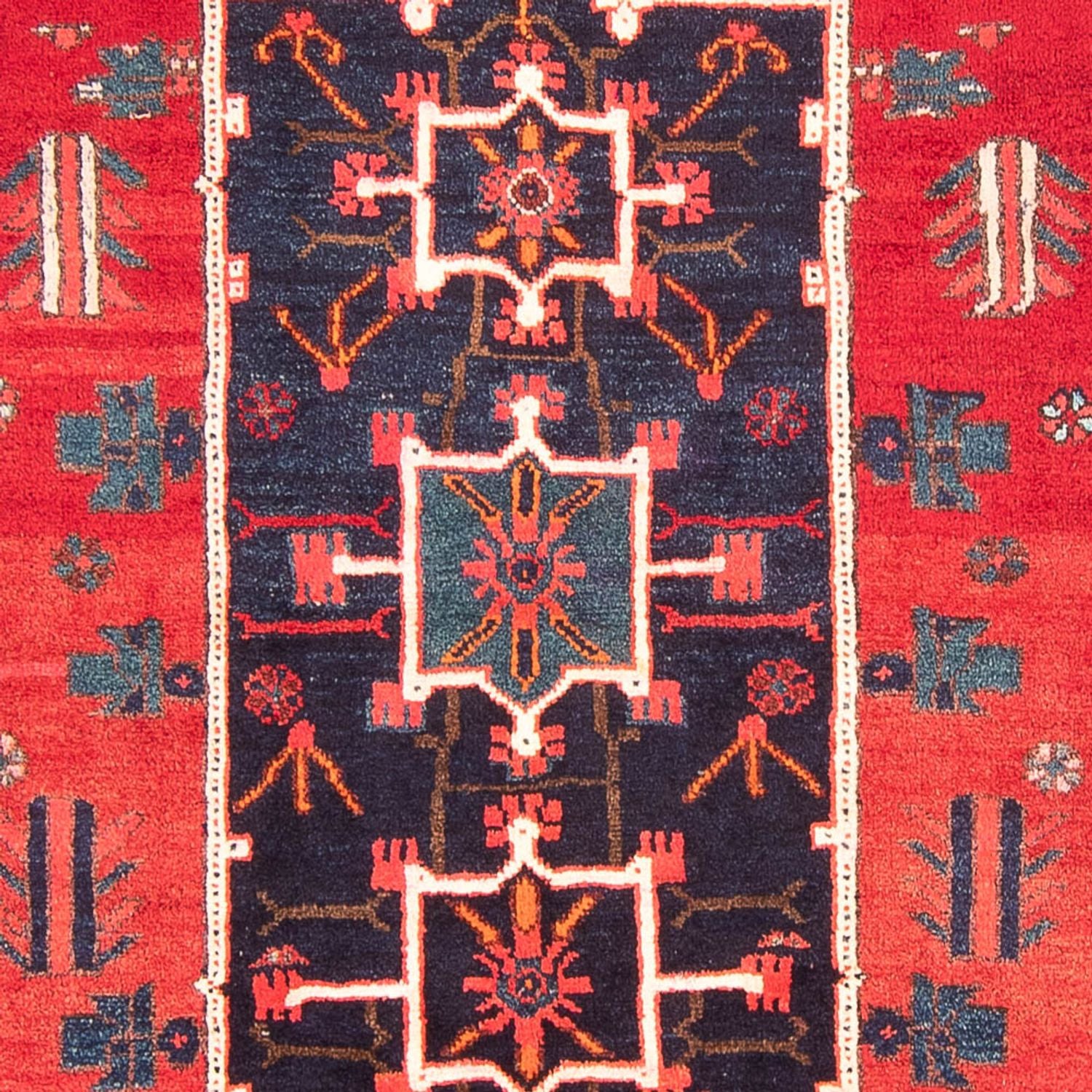 Persisk tæppe - Nomadisk - 310 x 155 cm - rød