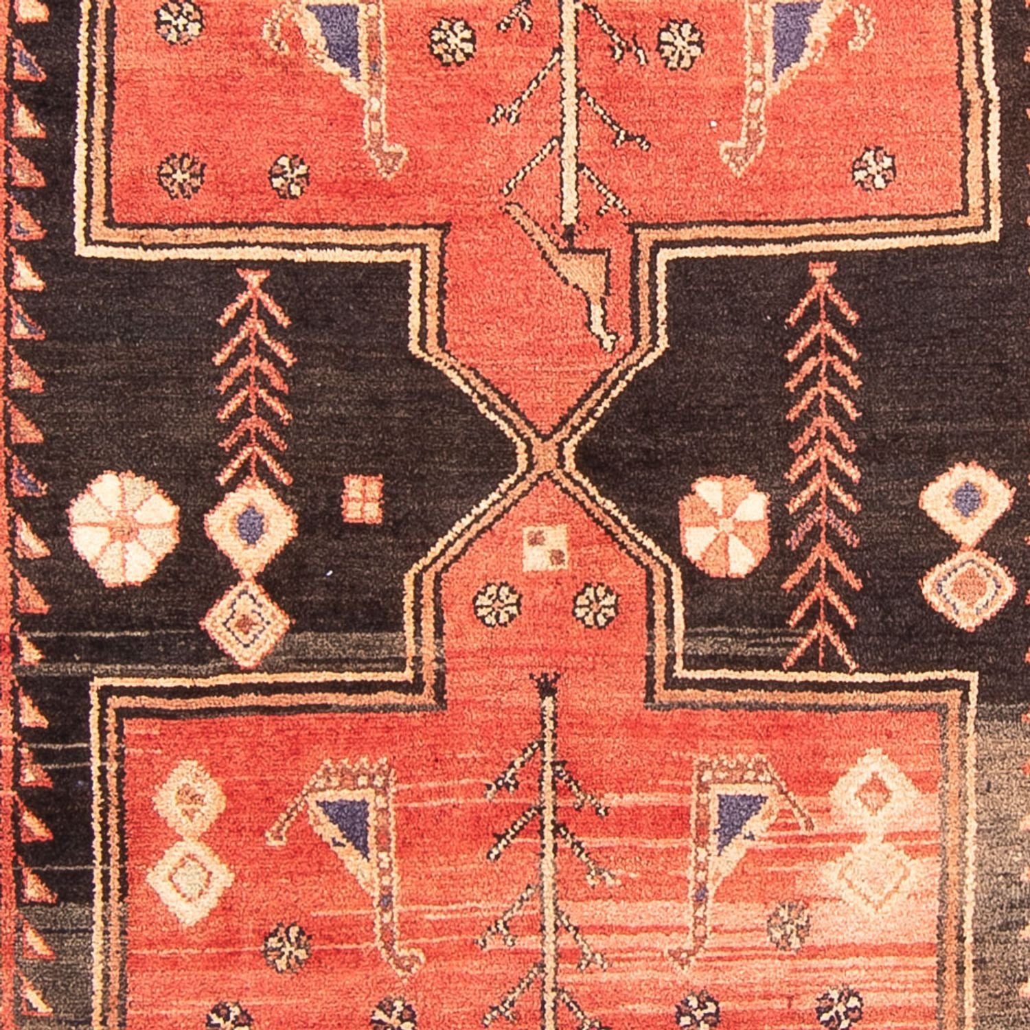 Persisk tæppe - Nomadisk - 284 x 163 cm - orange
