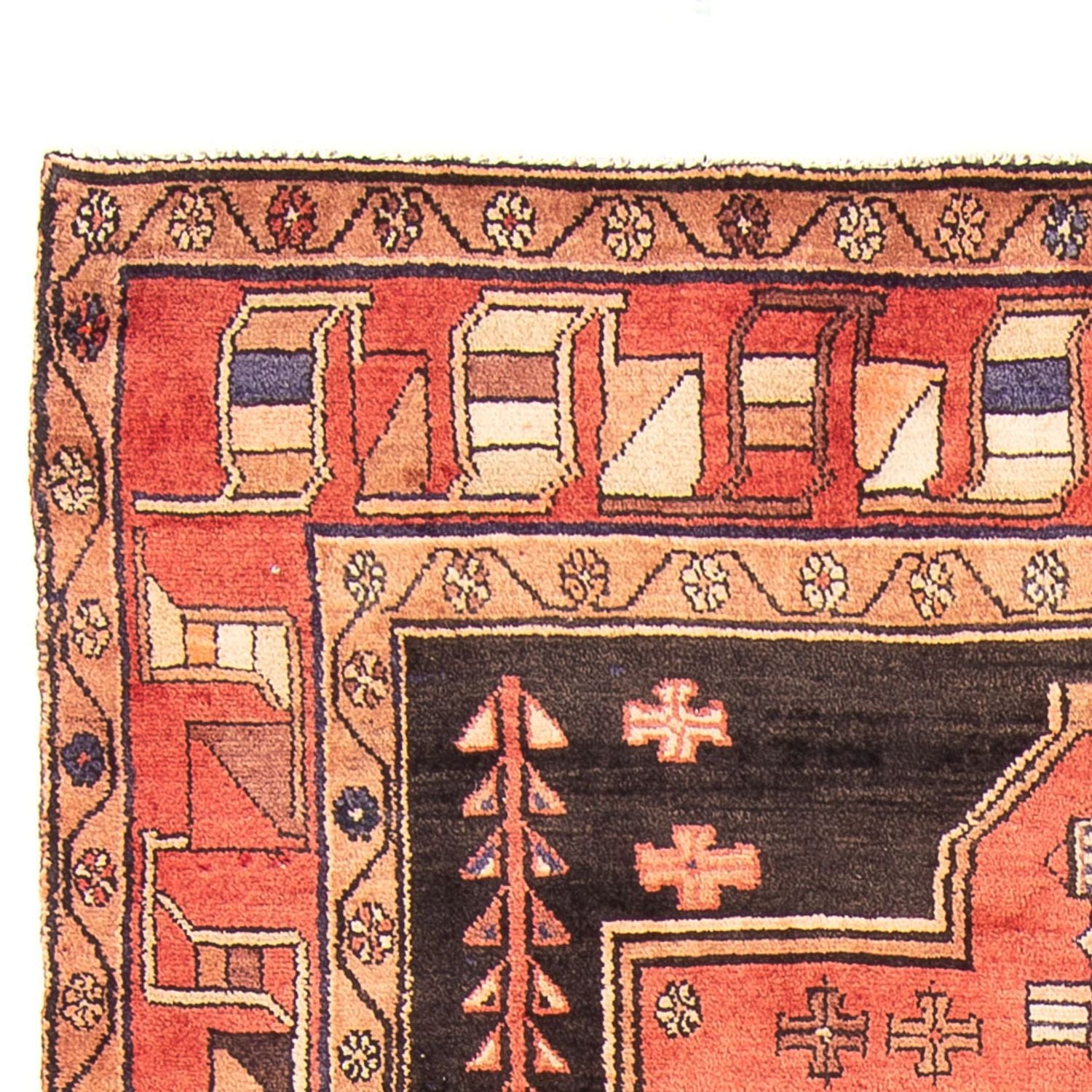 Persisk tæppe - Nomadisk - 284 x 163 cm - orange