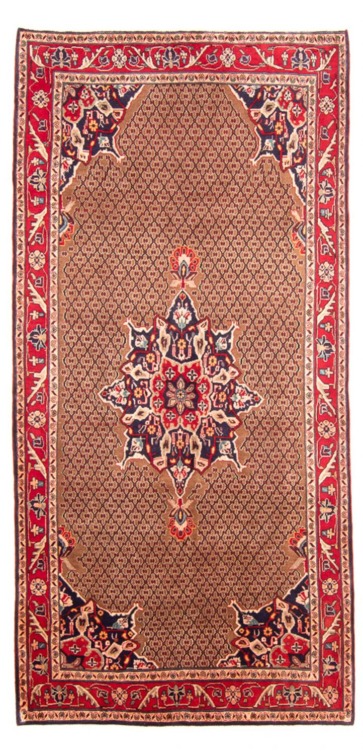 Persisk tæppe - Nomadisk - 300 x 152 cm - brun