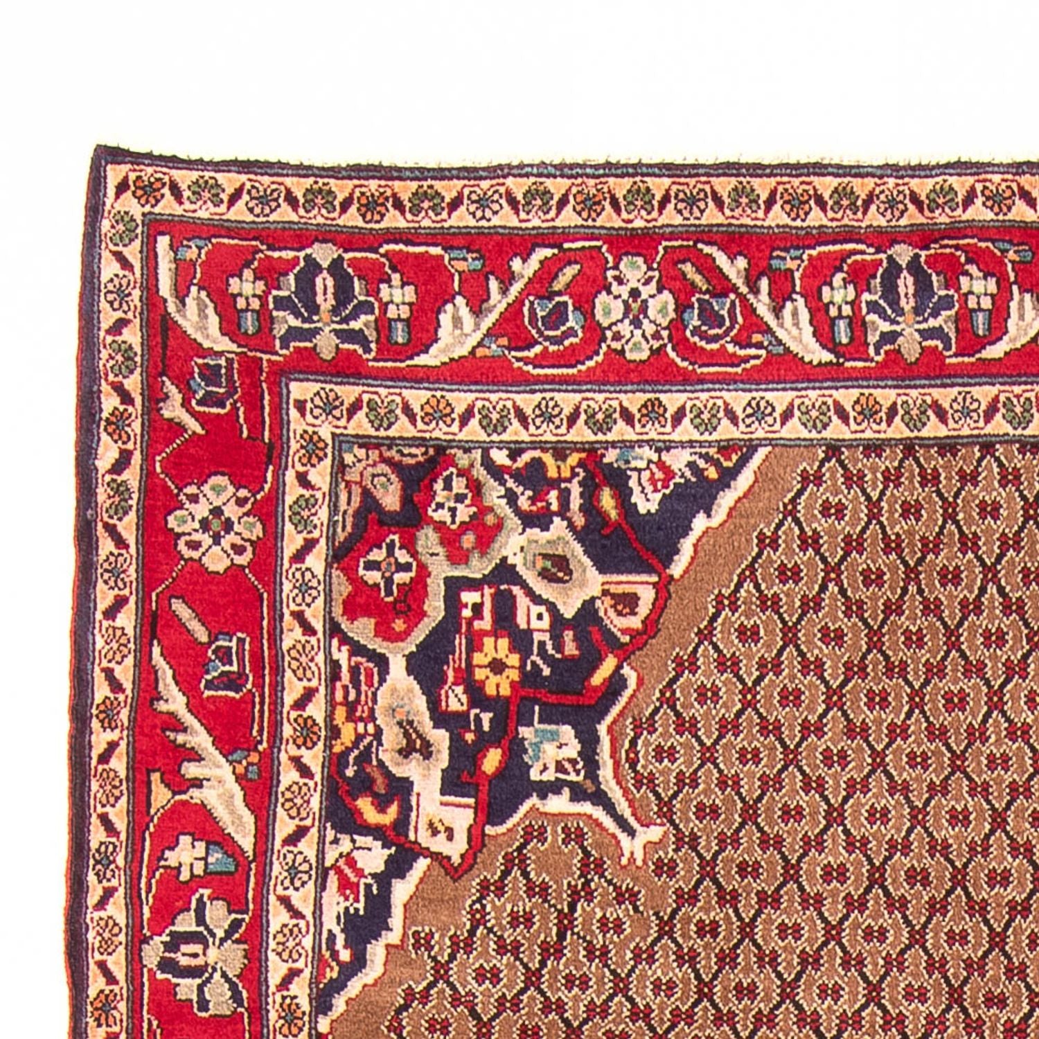 Persisk tæppe - Nomadisk - 300 x 152 cm - brun