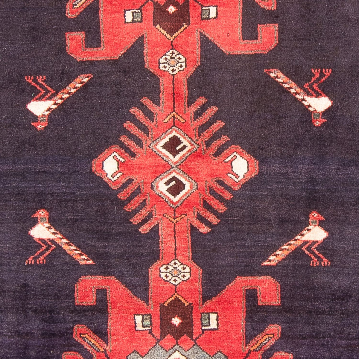 Løber Persisk tæppe - Nomadisk - 295 x 147 cm - mørkeblå