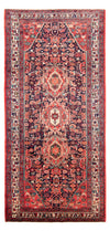 Hamadan Tæppe 155x307cm - Persisk tæppe - Rektangulær / Mørkeblå / 155 x 307 cm Rektangulær