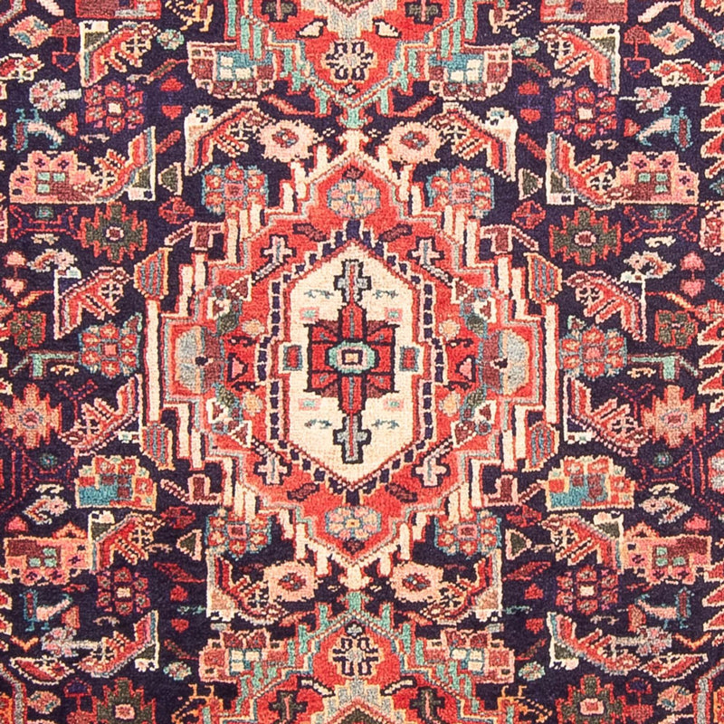 Persisk tæppe - Nomadisk - 307 x 155 cm - mørkeblå
