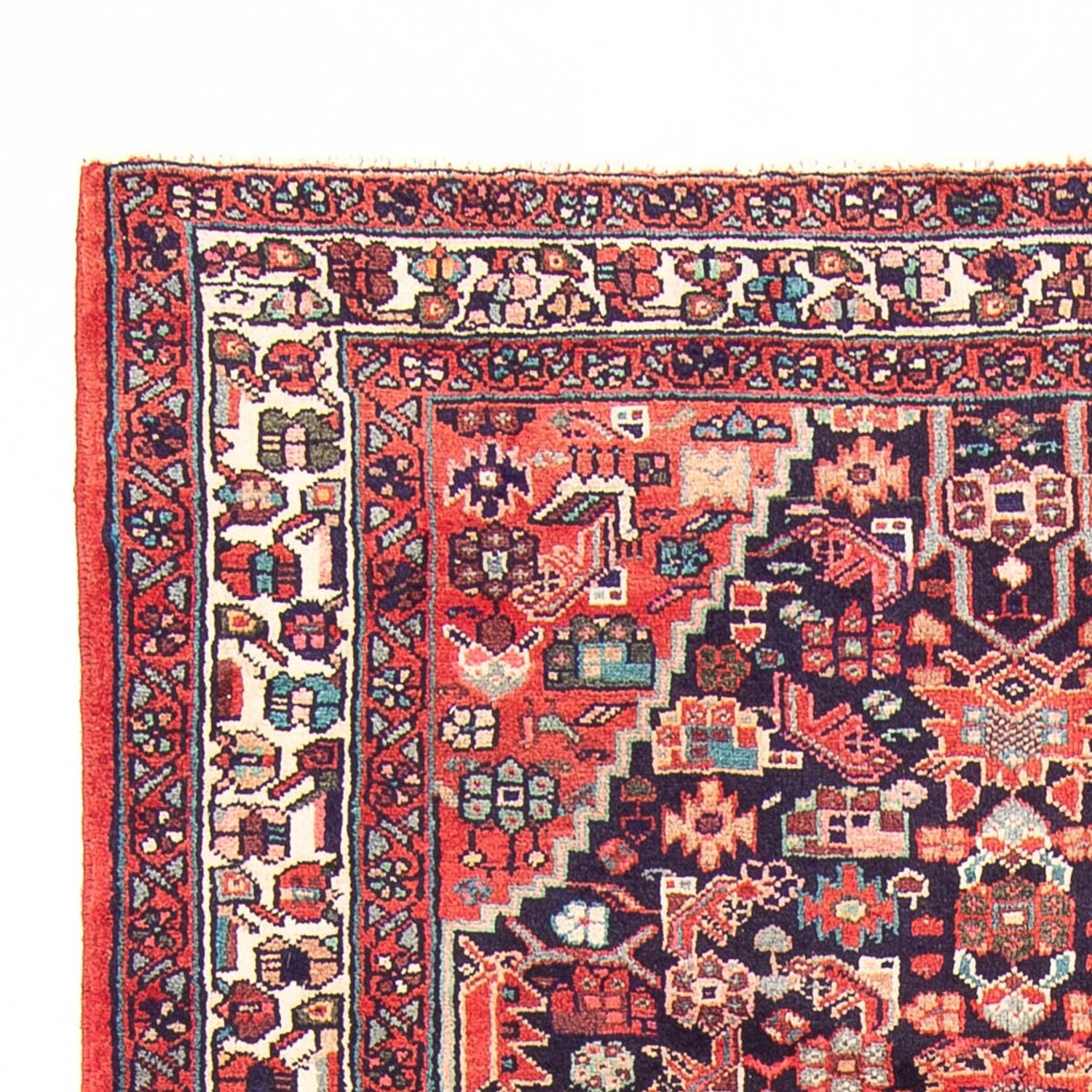 Persisk tæppe - Nomadisk - 307 x 155 cm - mørkeblå