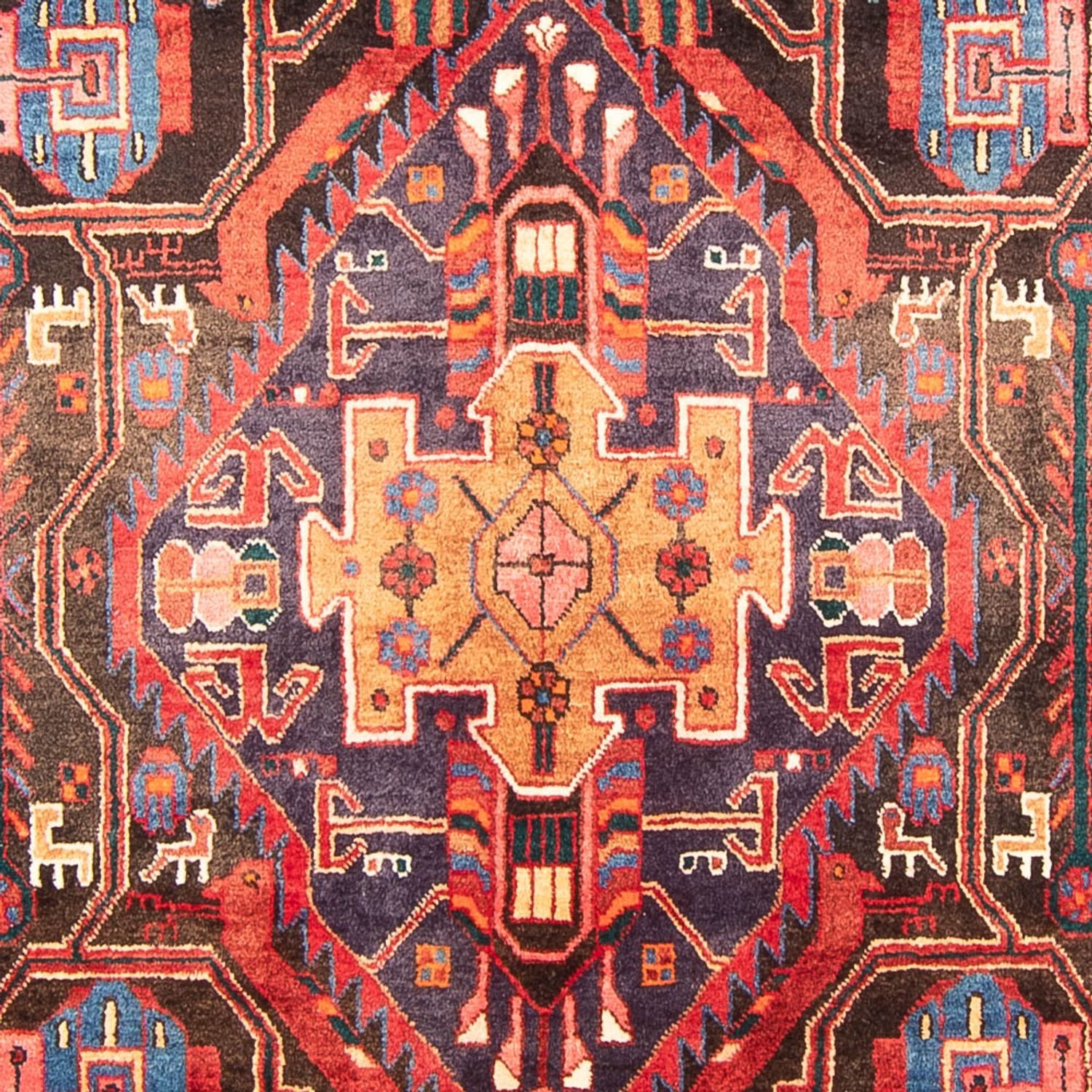 Persisk tæppe - Nomadisk - 310 x 167 cm - blå