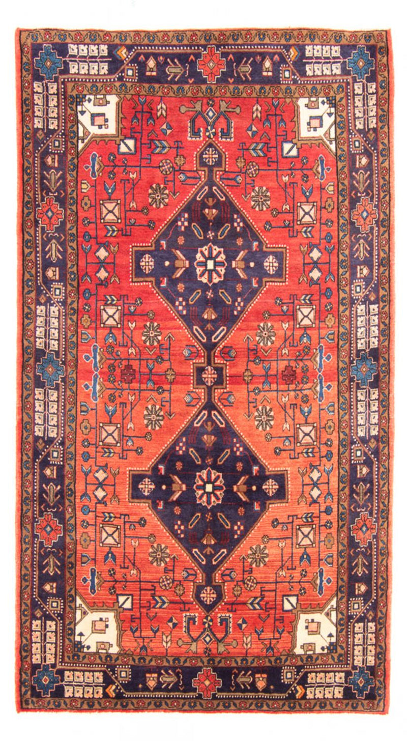 Persisk tæppe - Nomadisk - 257 x 150 cm - rød