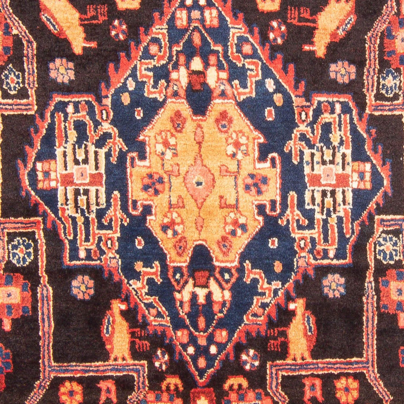Persisk tæppe - Nomadisk - 287 x 155 cm - mørkeblå