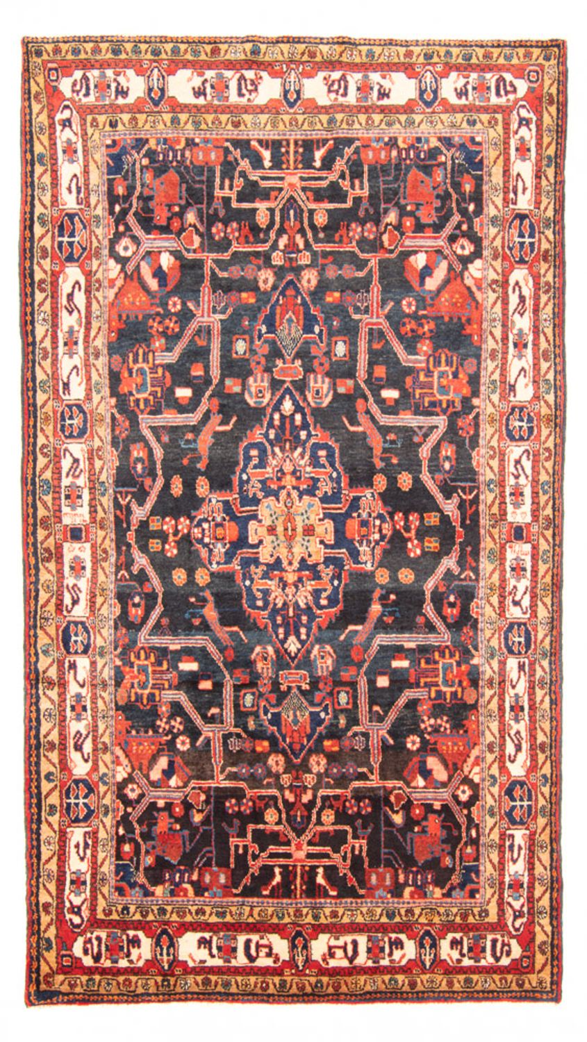 Persisk tæppe - Nomadisk - 277 x 165 cm - mørkeblå