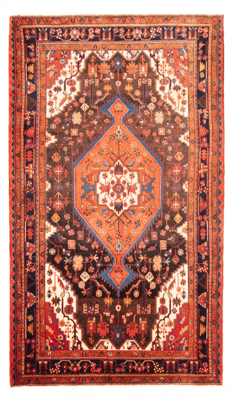 Persisk tæppe - Nomadisk - 287 x 176 cm - mørkeblå