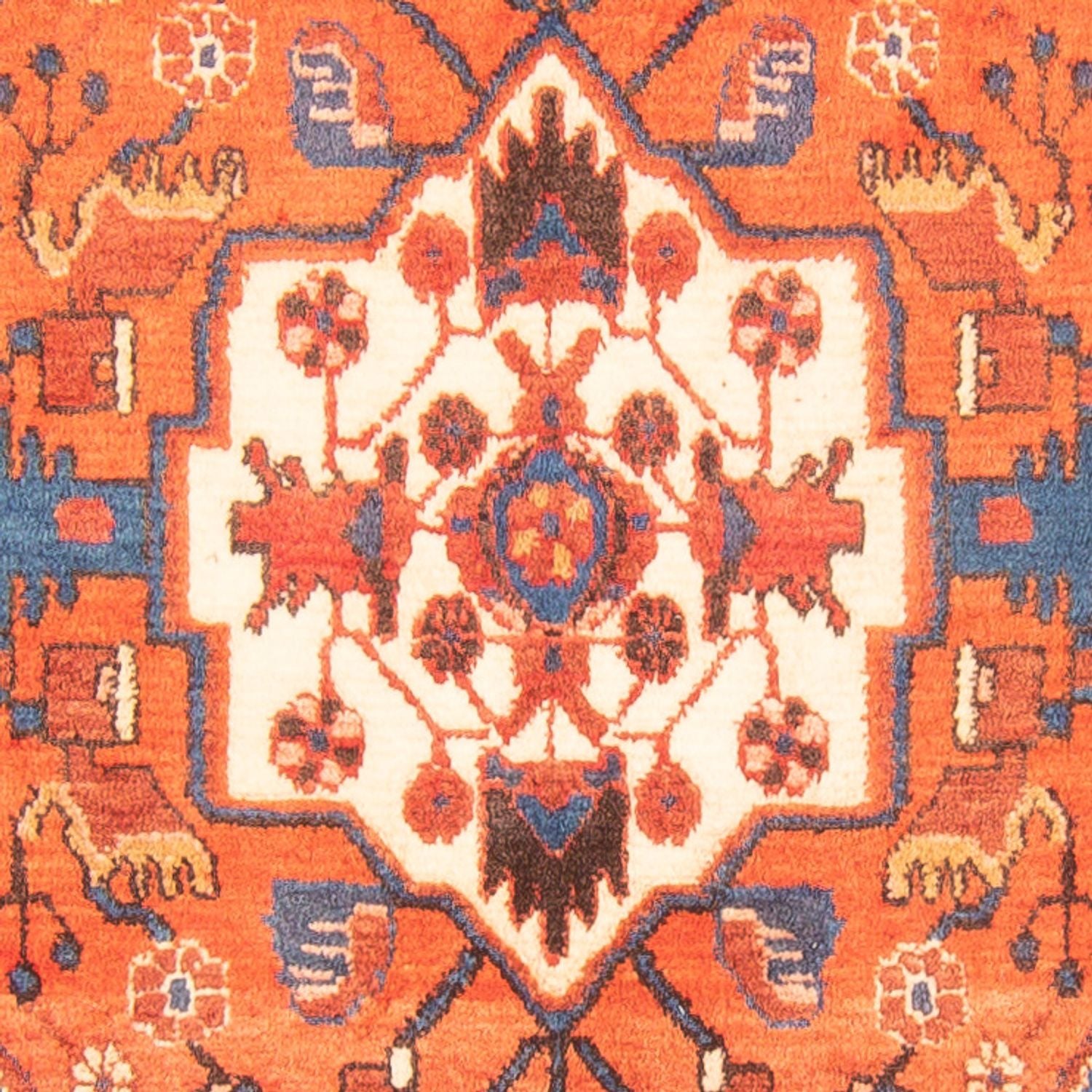 Persisk tæppe - Nomadisk - 287 x 176 cm - mørkeblå