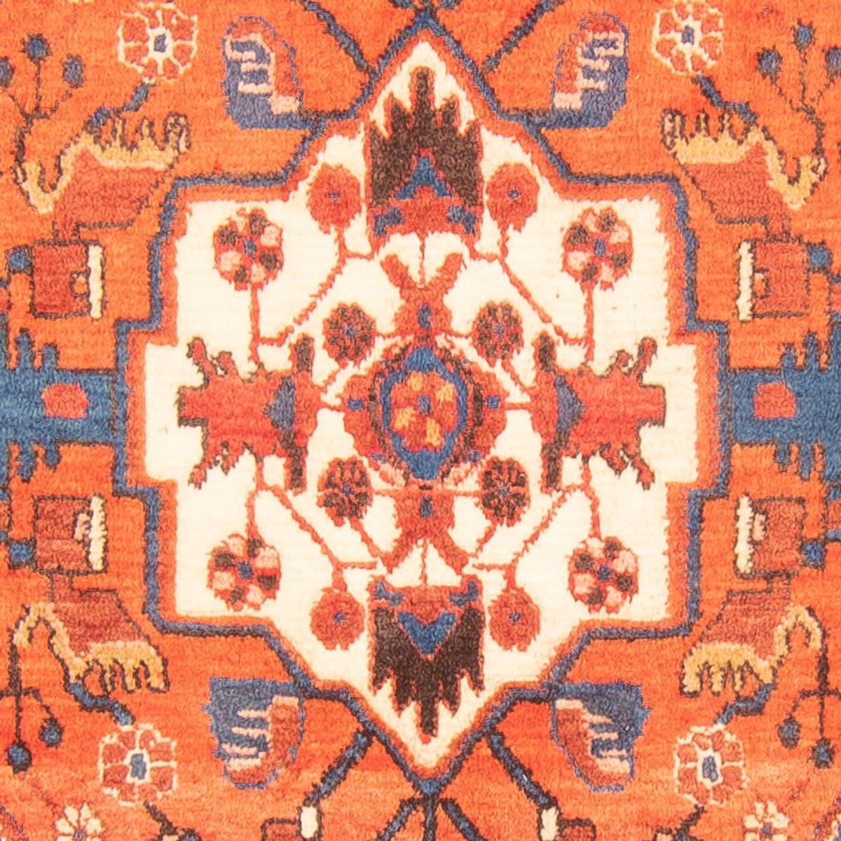 Persisk tæppe - Nomadisk - 287 x 176 cm - mørkeblå