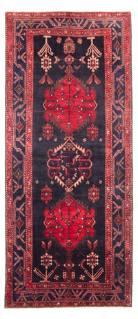 Løber Persisk tæppe - Nomadisk - 290 x 134 cm - mørkeblå