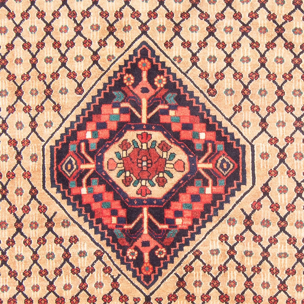 Løber Persisk tæppe - Nomadisk - 305 x 145 cm - beige