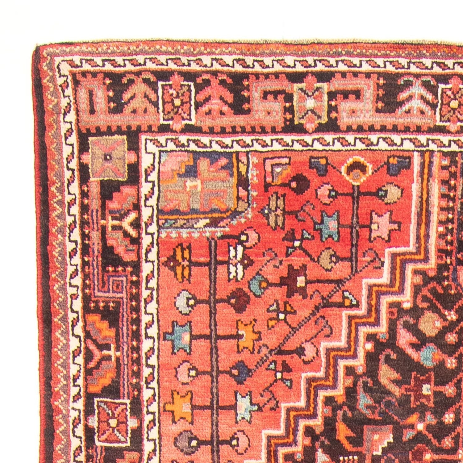 Persisk tæppe - Nomadisk - 280 x 150 cm - mørkeblå