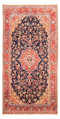 Persisk tæppe - Nomadisk - 295 x 157 cm - mørkeblå