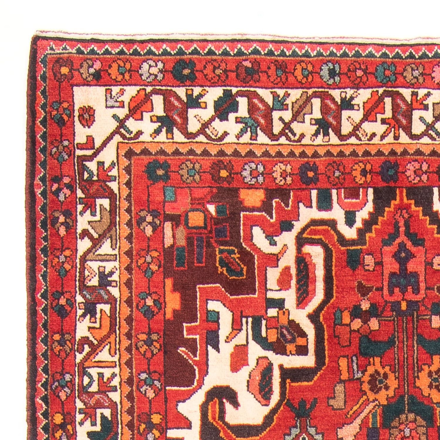 Persisk tæppe - Nomadisk - 303 x 155 cm - rød