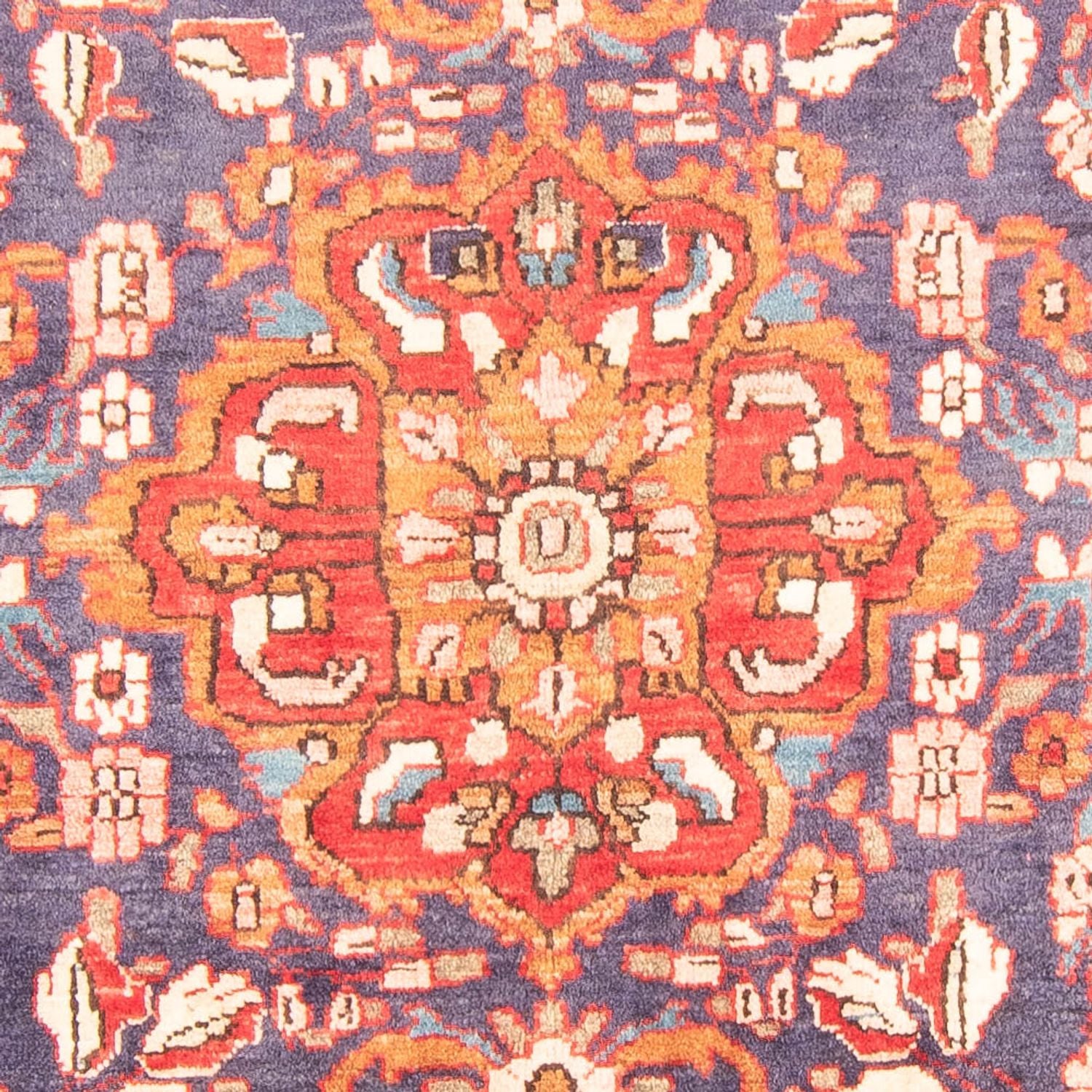 Persisk tæppe - Nomadisk - 265 x 174 cm - blå